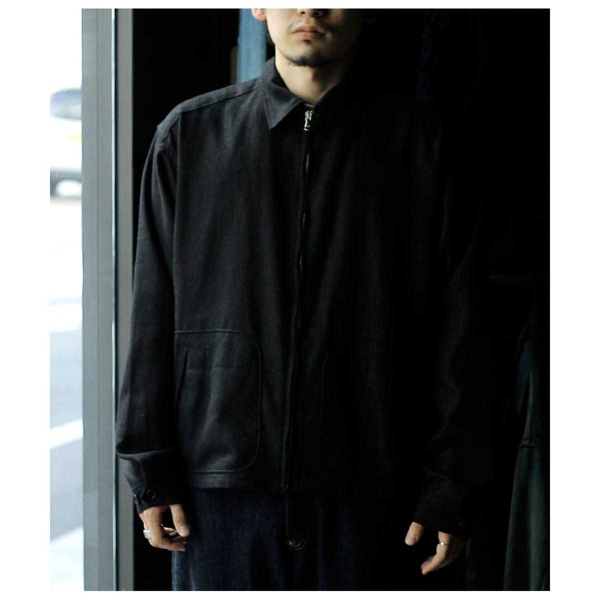 インテリム INTERIM シルク リネン ハイパービッグ ドリズラー