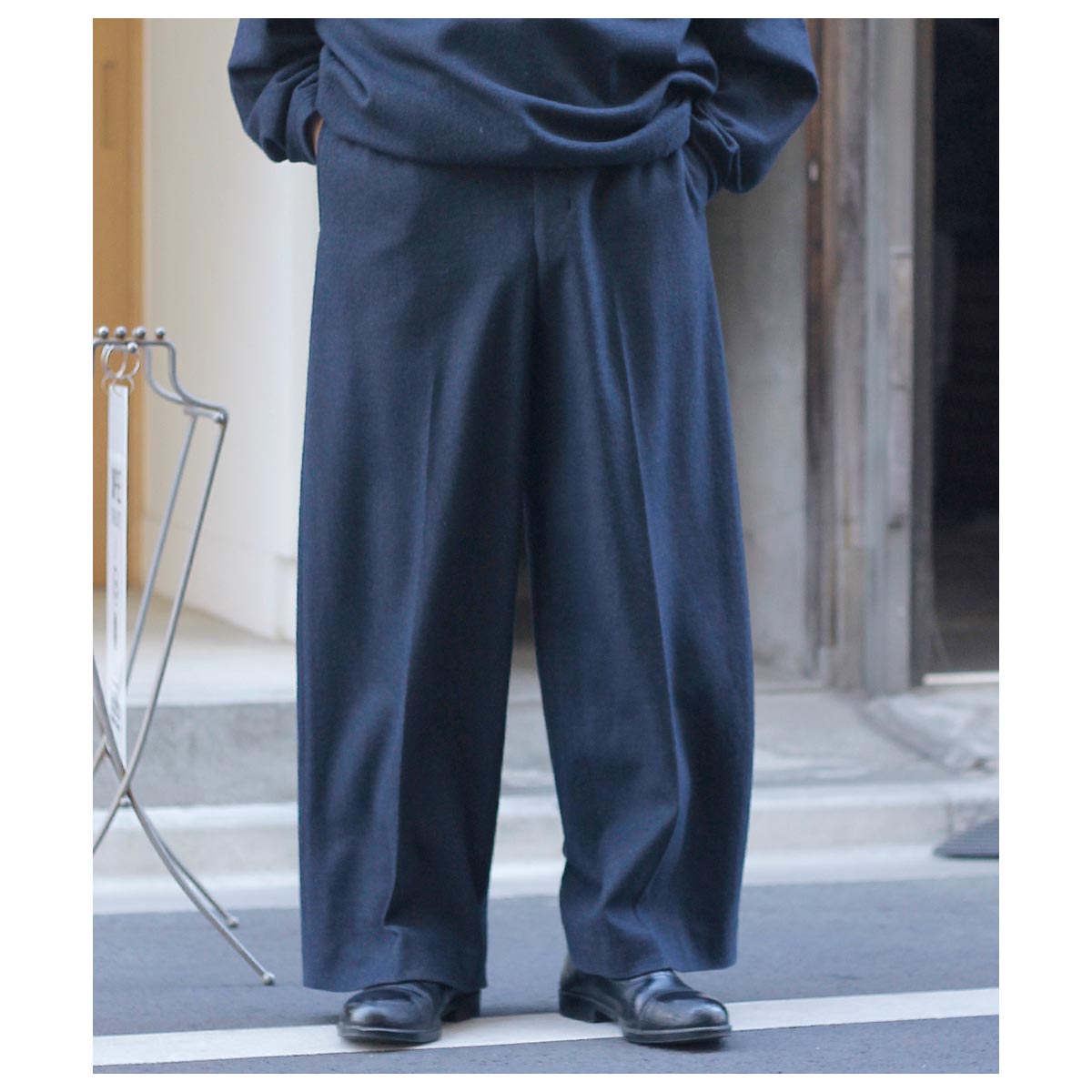 ノノット NONNOTTE スーパー120's ライトメルトン インレイ メルトン