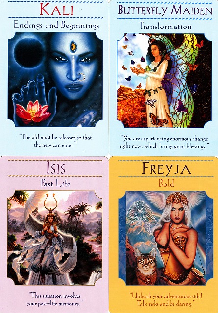 女神のガイダンス・オラクルカード』（専用日本語解説書付き） 商品