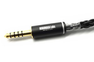NOBUNAGA Labs、3.5mm 4極入力対応の4.4mmバランスケーブル「黒龍