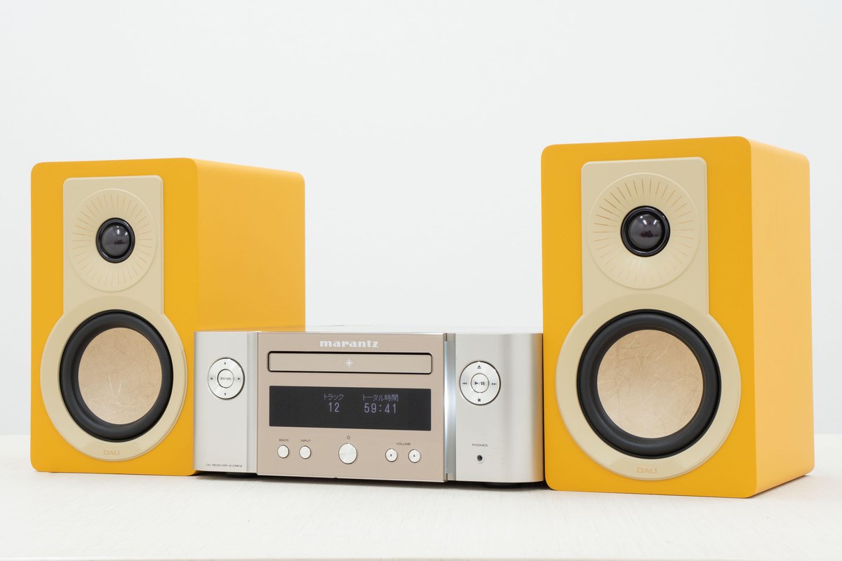 デノン＆マランツのCDコンポでDALI／B&Wのプレミアムブックシェルフ