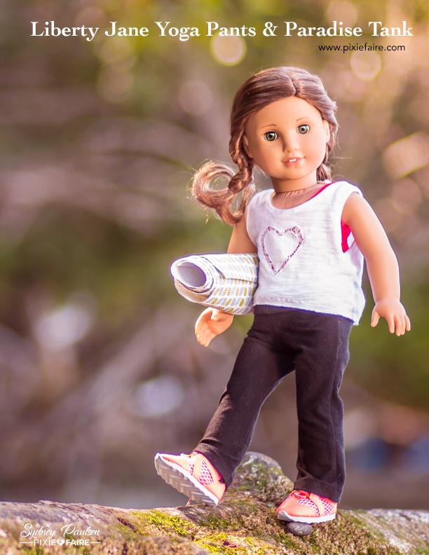 Yoga Pants and Basic Pants / Shorts 18 inch Doll Clothes Pattern