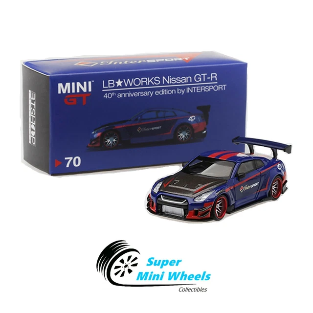 MINI GT 1:64 LB Works Nissan GT-R #70 - 40th Anniversary Edition