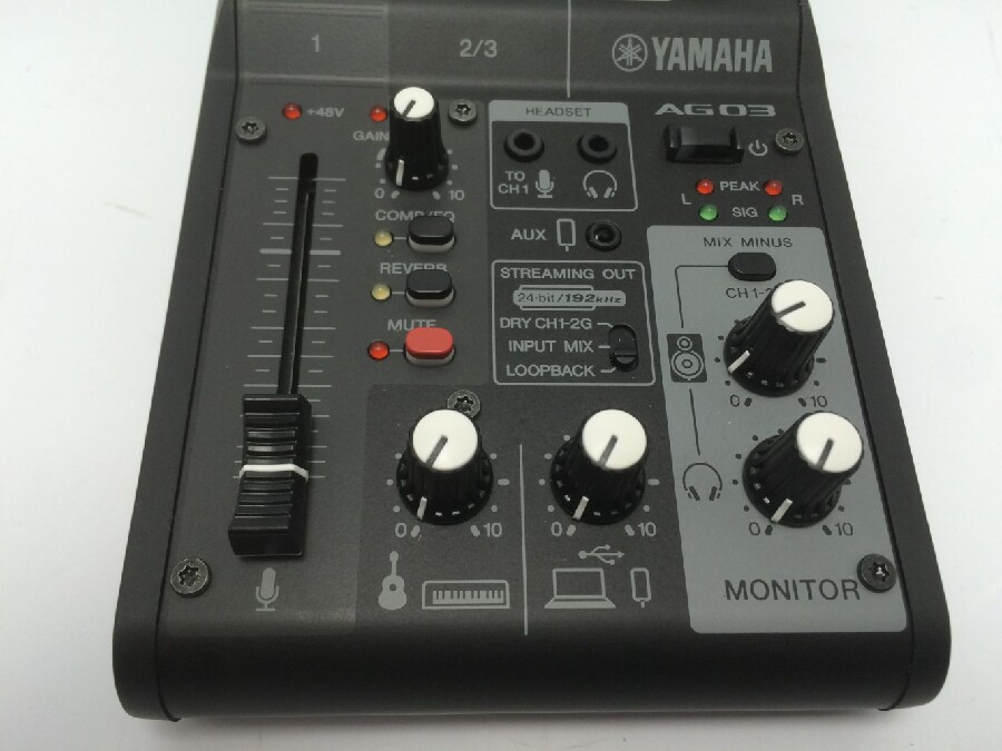 YAMAHA (ﾔﾏﾊ) AG03 MK2 ﾐｷｻｰ入荷しました。 ｜2024年03月23日｜静岡県