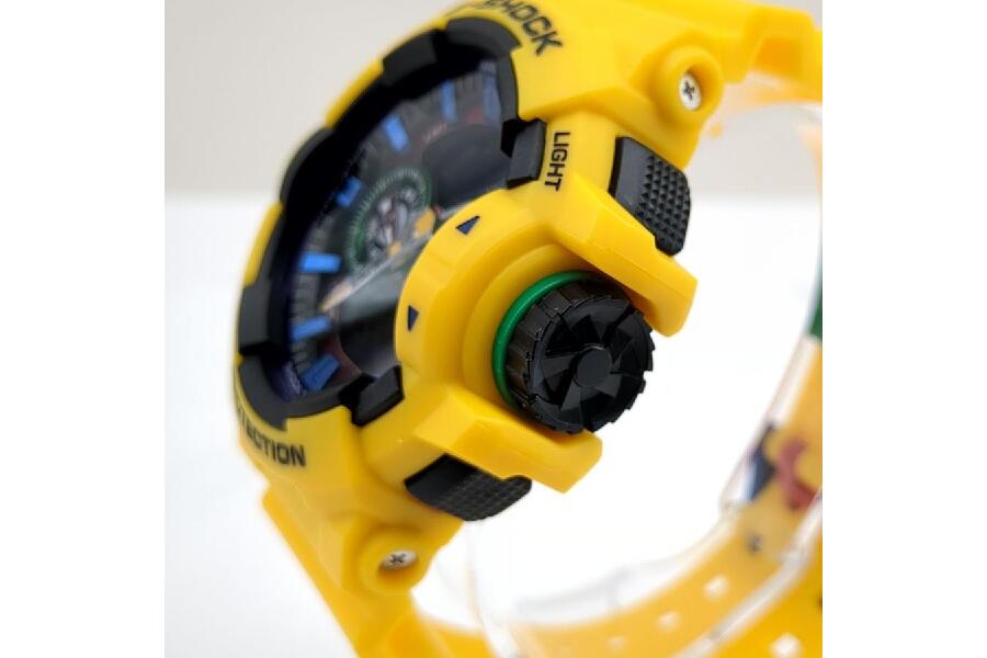 カシオ ジーショック GA-400-9AJF イエロー クォーツ 腕時計 アナデジ