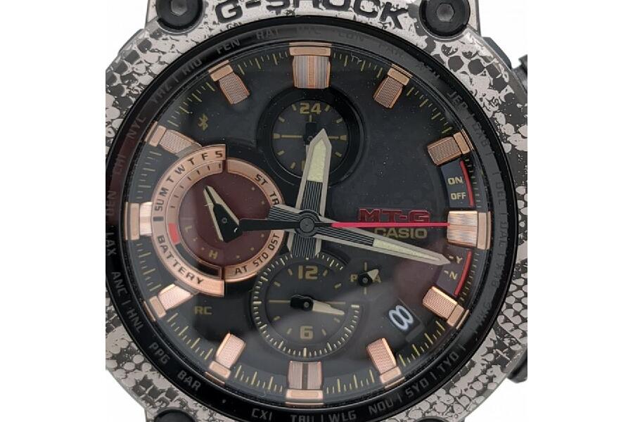 カシオ G-SHOCK MT-G 腕時計 MTG-B1000WLP-1AJR ソーラー電波 パイソン