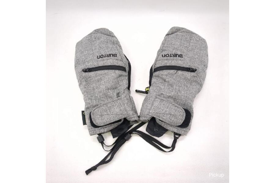 中古】BURTON 手袋 グレー 使用感有 ゴアテックス バートン グローブ