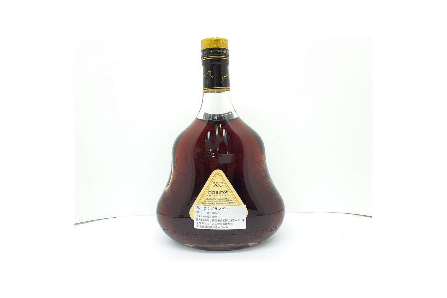 ヘネシー XO コニャック ブランデー 金キャップ クリアボトル 700ml 40