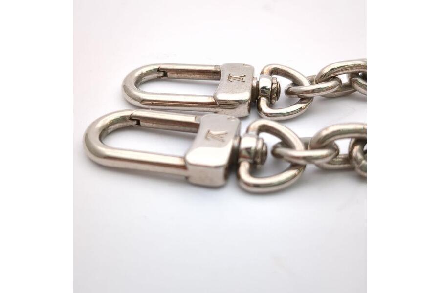 LOUIS VUITTON ルイヴィトン ウォレットチェーン シルバーカラー 全長