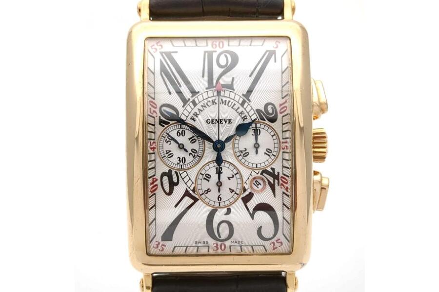 フランクミュラー ロングアイランド クロノグラフ 1200CCAT 自動巻