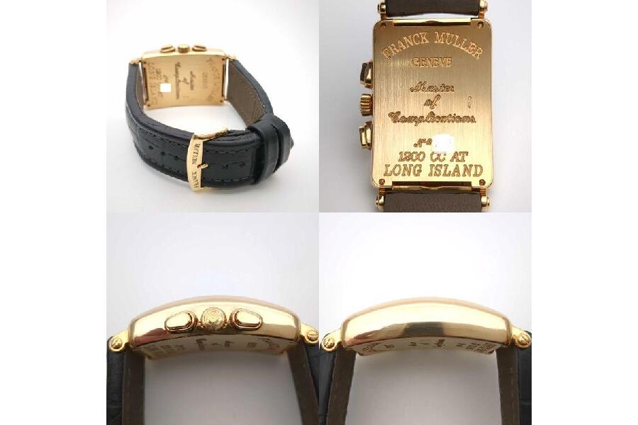 フランクミュラー ロングアイランド クロノグラフ 1200CCAT 自動巻