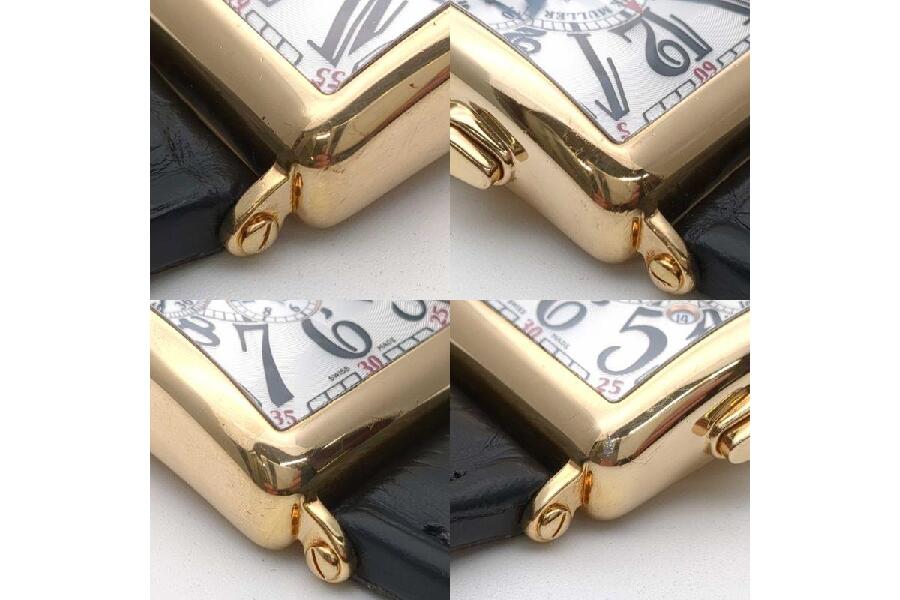 フランクミュラー ロングアイランド クロノグラフ 1200CCAT 自動巻