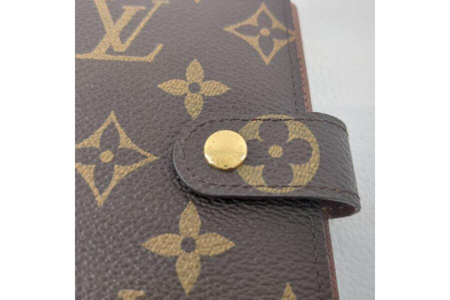 ルイ・ヴィトン ダミエ アズール 絵付き アジェンダ PM 手帳カバー