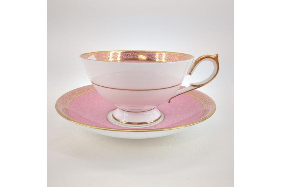 未使用品 エインズレイ カップ&ソーサー アジア・ローズ Aynsley