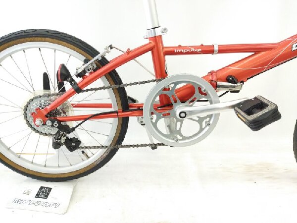 のんびりとお出かけに！DAHON impulse 折り畳み自転車 の