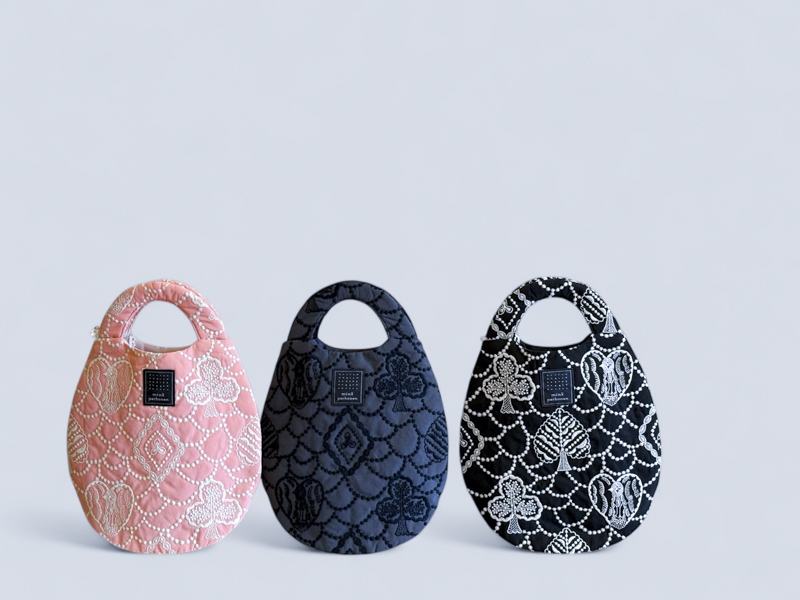 ミナペルホネン フォレストカード ウズラバッグ ピンク ミナペルホネン