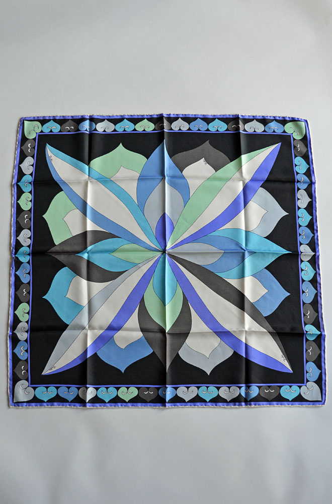 1960'S ヴィンテージエミリオプッチ スカーフ スペード柄 Vintage