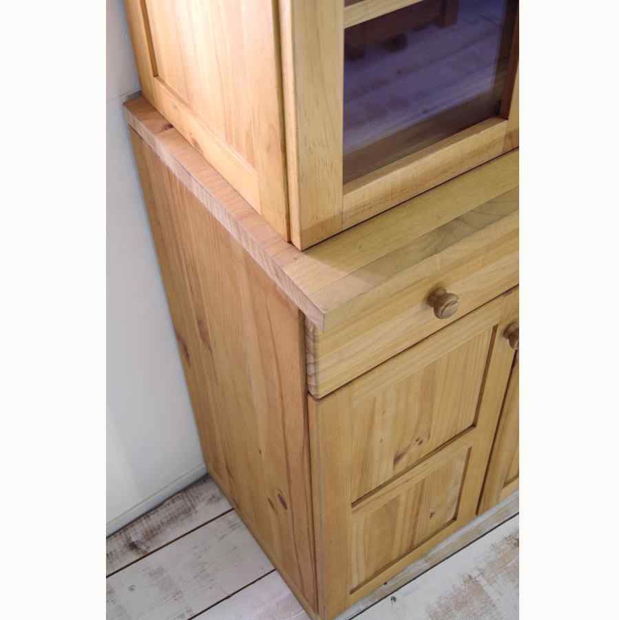 カントリーキッチン収納家具｜パイン材食器棚｜パインファクトリー