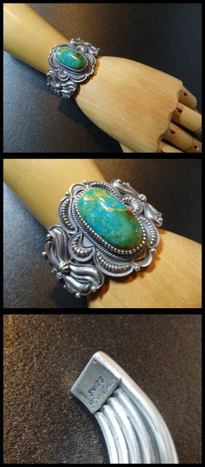 ナバホ Kirk・Smith カーク・スミス スタンプワーク ロイストーン