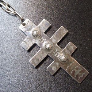 ナバホ Used 20〜40年代Antiqie 卍（スワスティカ）×トリプルクロス