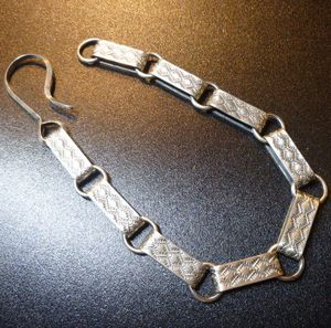 ナバホ Sunshine・Reeves スタンプワーク ウォレットチェーン