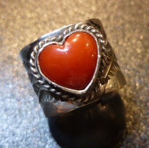 ナバホ Sunshine・Reeves サンシャインリーブス スタンプワーク リング