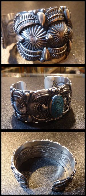 ナバホ Delbert・Gordon デルバート・ゴードン スタンプワーク