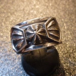 ナバホ Sunshine・Reeves サンシャインリーブス スタンプワーク リング