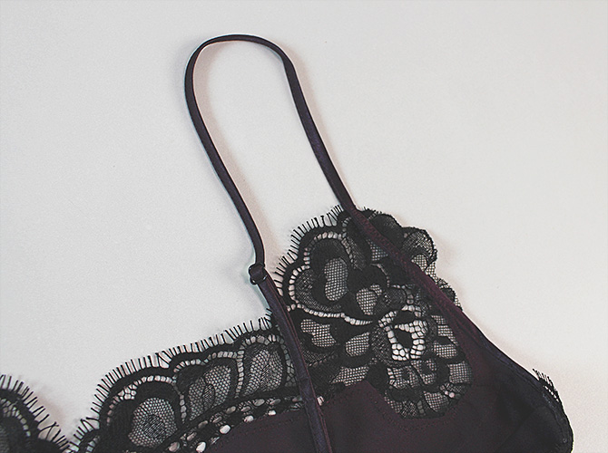 Oscalito】【オスカリート】 3408 シルクXウール キャミソール Moka