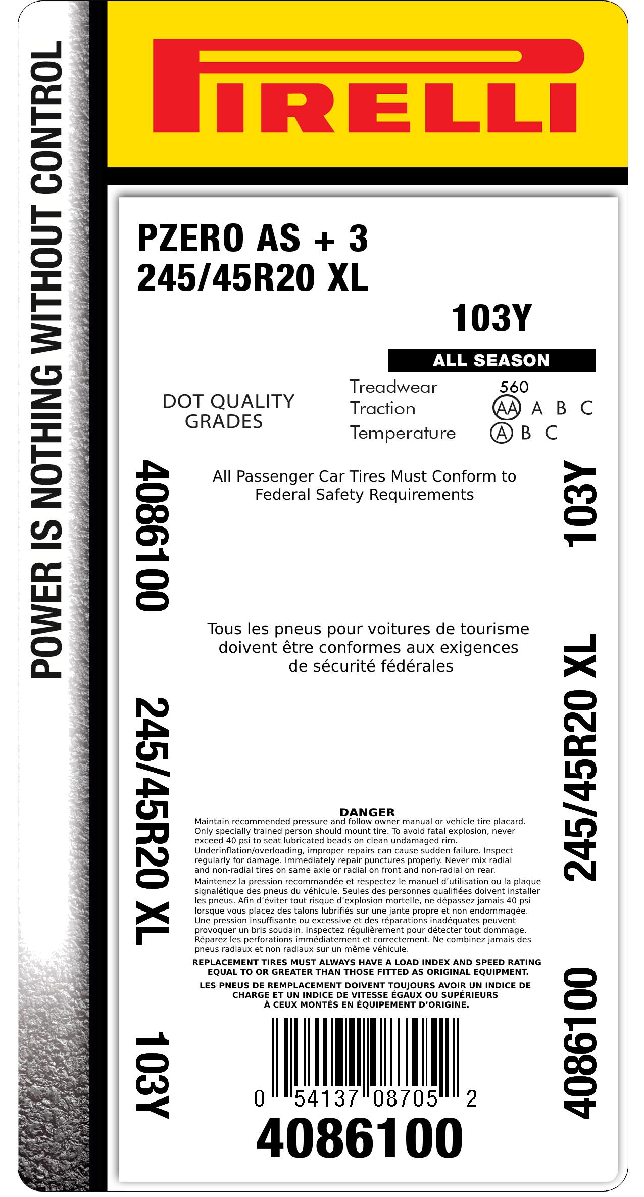 245/45r20 Size Tires: choose the best for your car | Pirelli