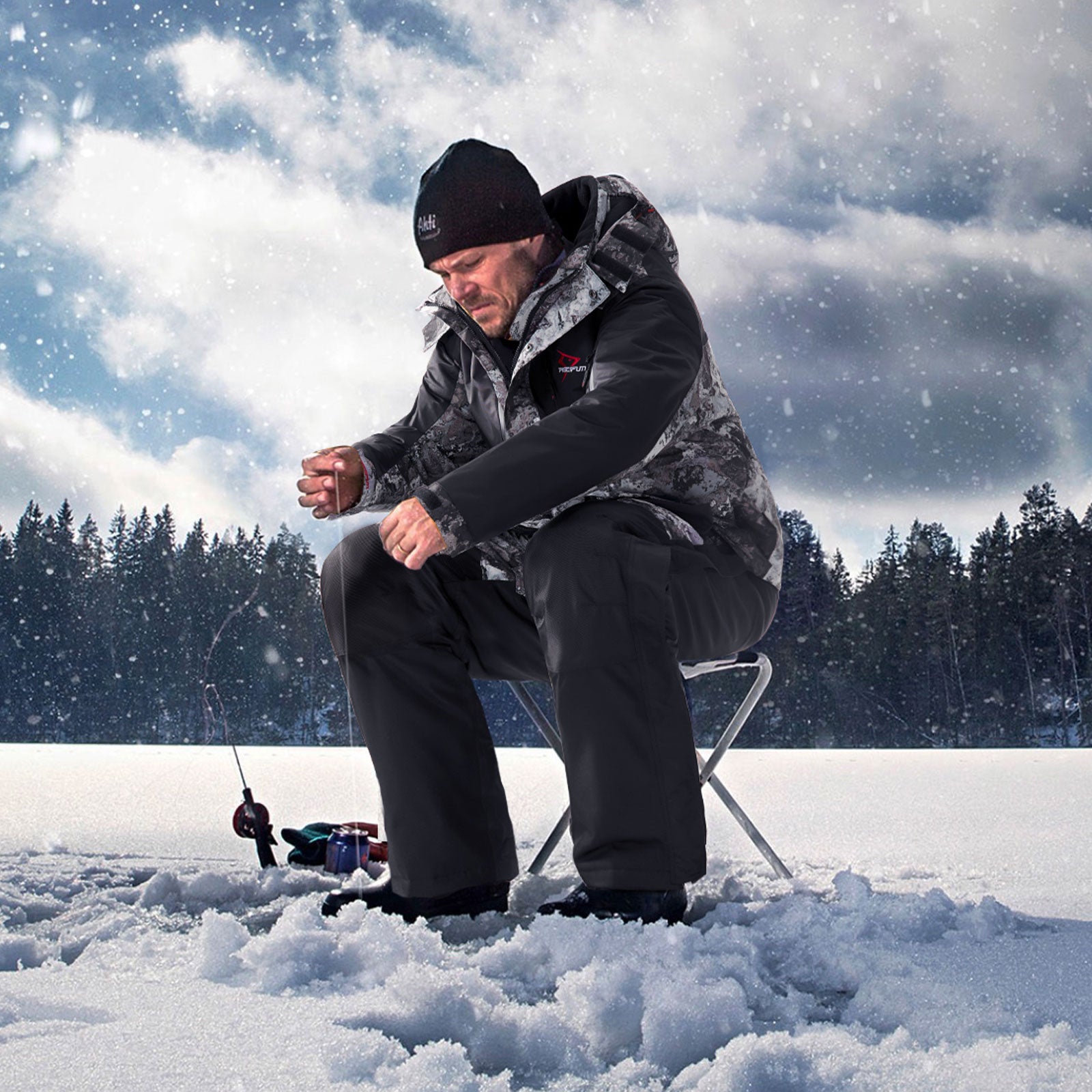 Piscifun Insulated Waterproof Jacket for Ice Fishing | Piscifun