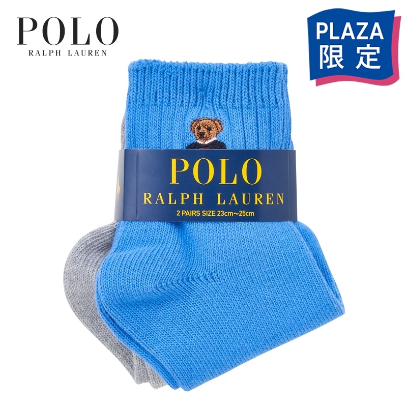 POLO RALPH LAUREN ポロ ラルフ ローレン ポロベア クォーターソックス