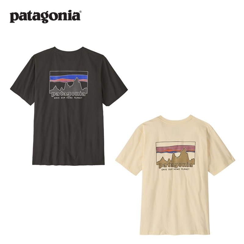 Patagonia パタゴニア メンズ・'73 スカイライン・Tシャツ(Ink Black