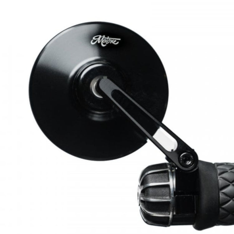 モートーン バーエンドミラー TURISMO 80mm 1個 T100/T120 (16-25