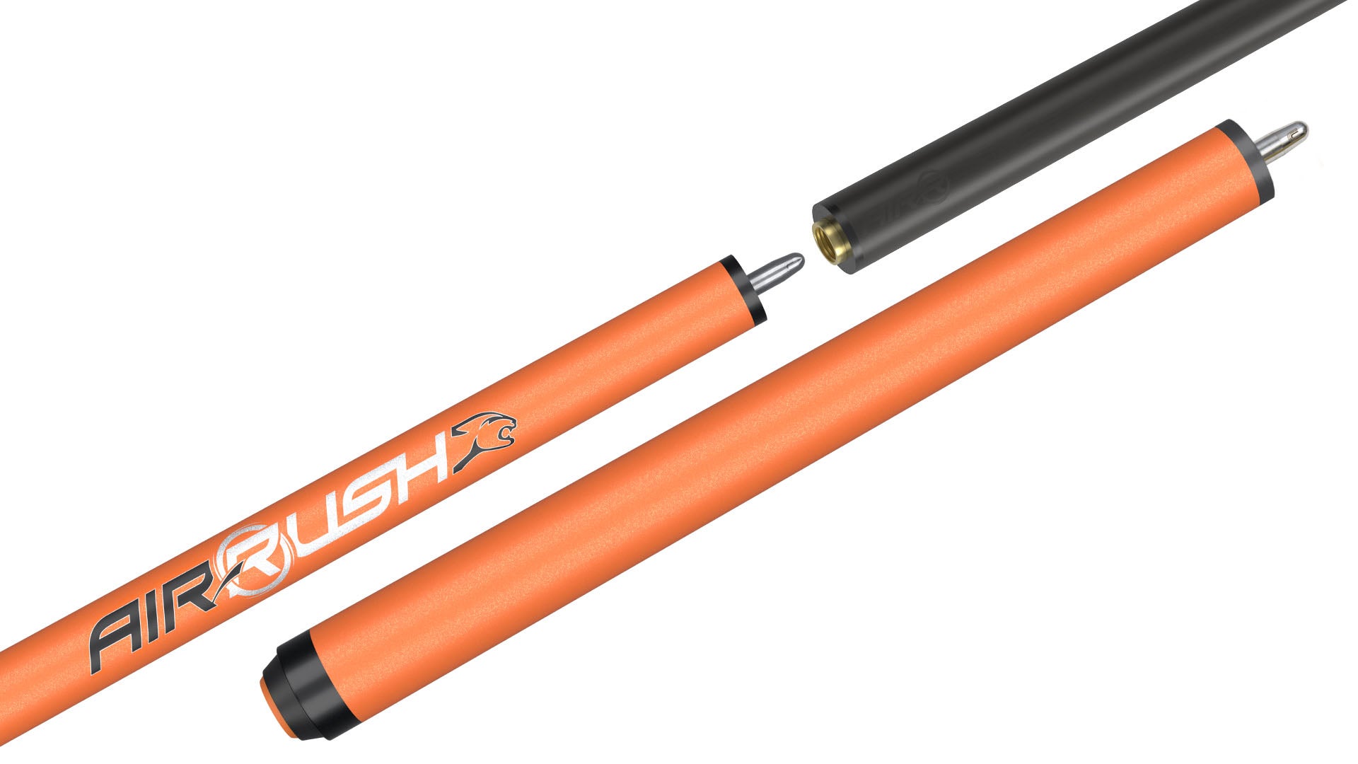Predator Air Rush Flare Orange Jump Cue Stick | No Wrap | Official