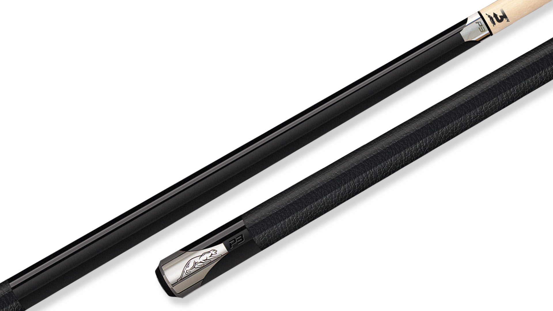 Predator Black P3 Pool Cue Stick with Leather Luxe Wrap | Official
