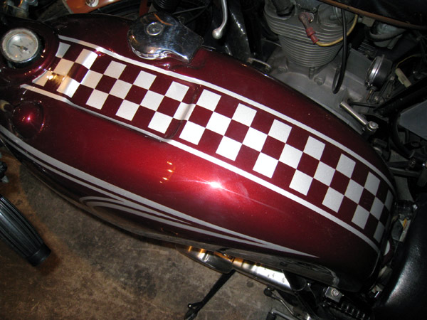 SR400 カスタムペイント チェッカー| SR400カスタムショップ PRESTO