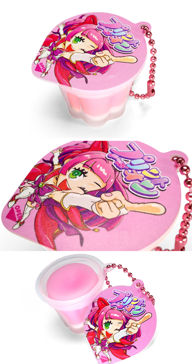 グッズ プリン型キーホルダー 使用例