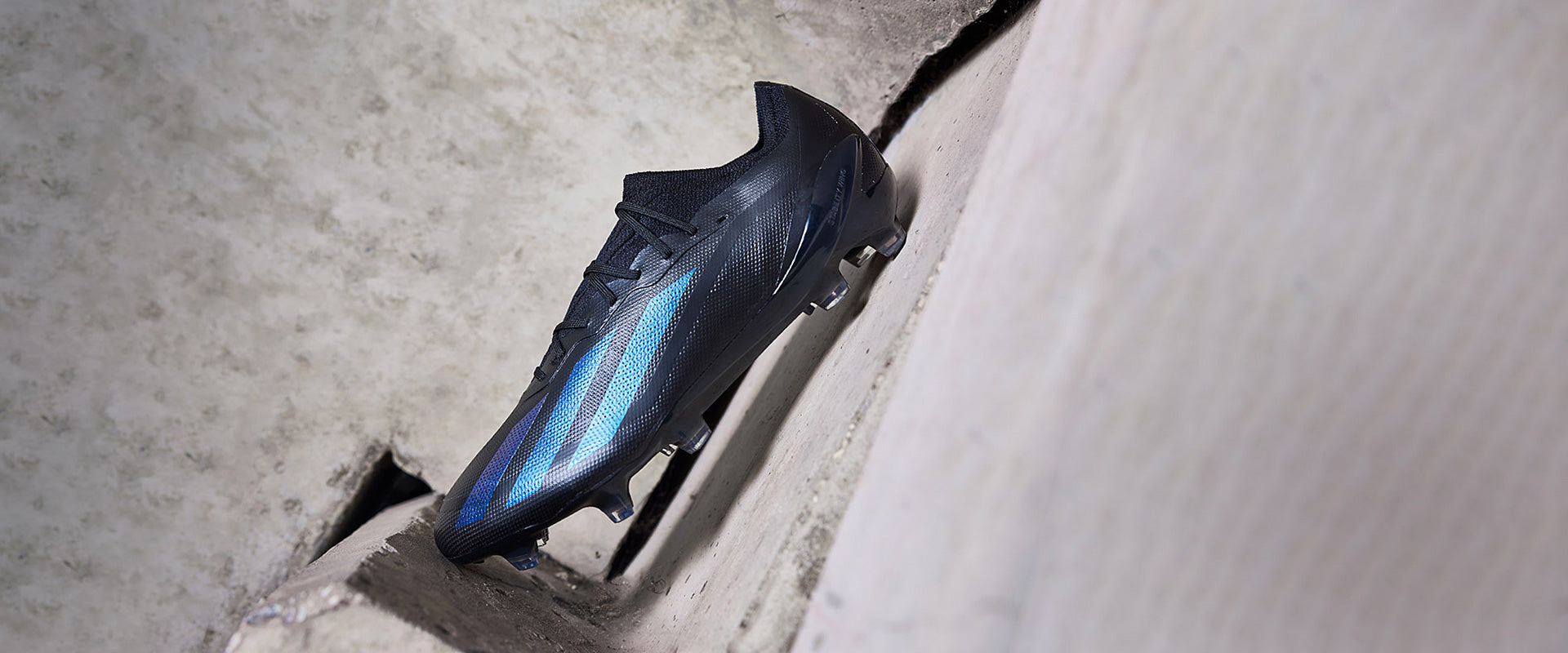 adidas X Crazyfast.1 FG - Core Black/Core Black/Core Black - Mens