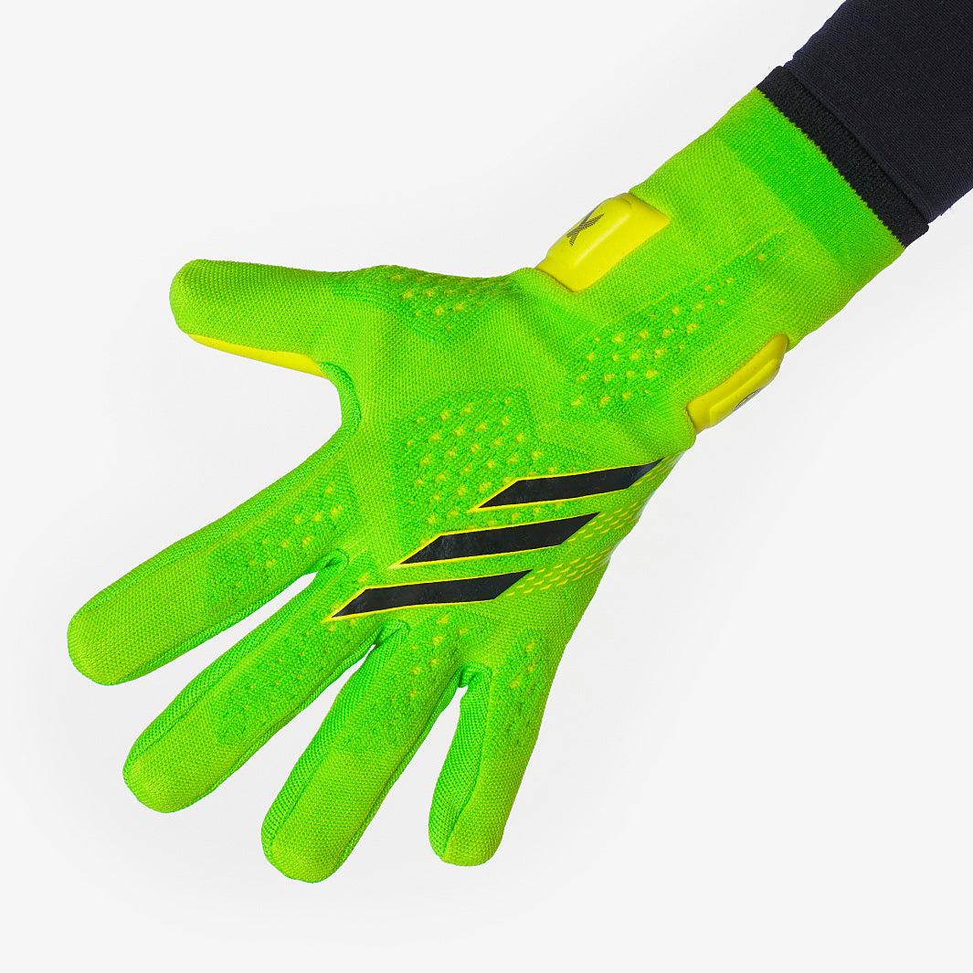 adidas X GL Pro - Solar Green/Black/Solar Yellow - Mens GK Gloves