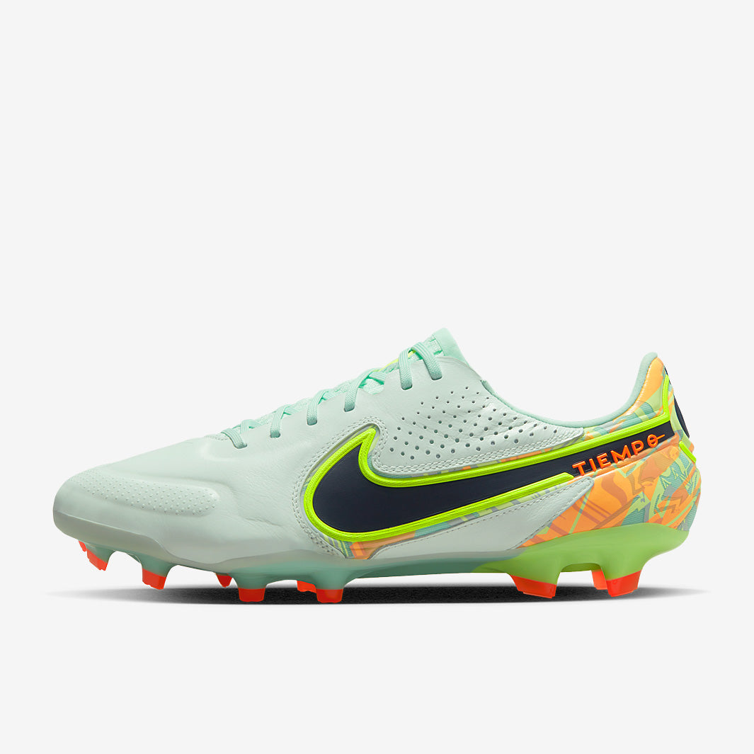 Nike Tiempo Legend IX Elite FG - Barely Green/Blackened Blue/Total