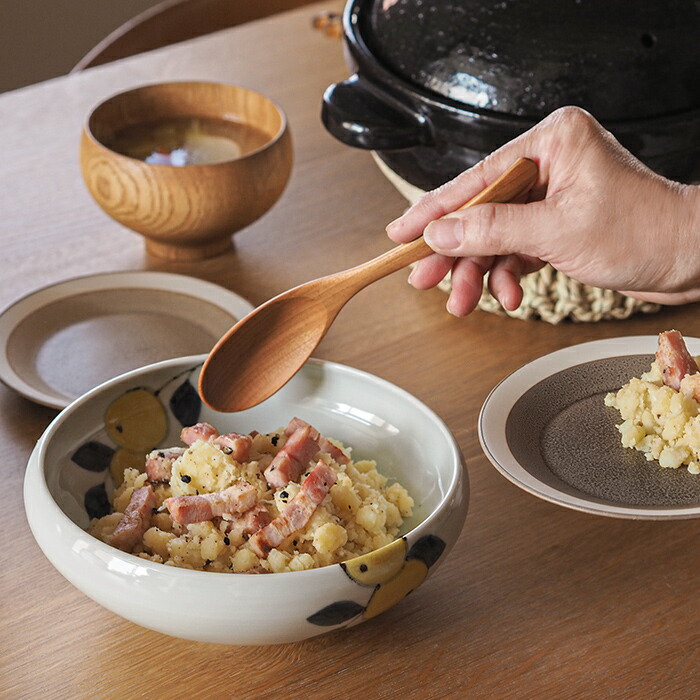 徳永遊心窯 色絵 みかん 6寸鉢 | 食器と料理道具の専門店「プロキッチン」