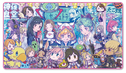 MTG タタル·タル プレイマット＋ちびキャラシール まとめて MTG タタル