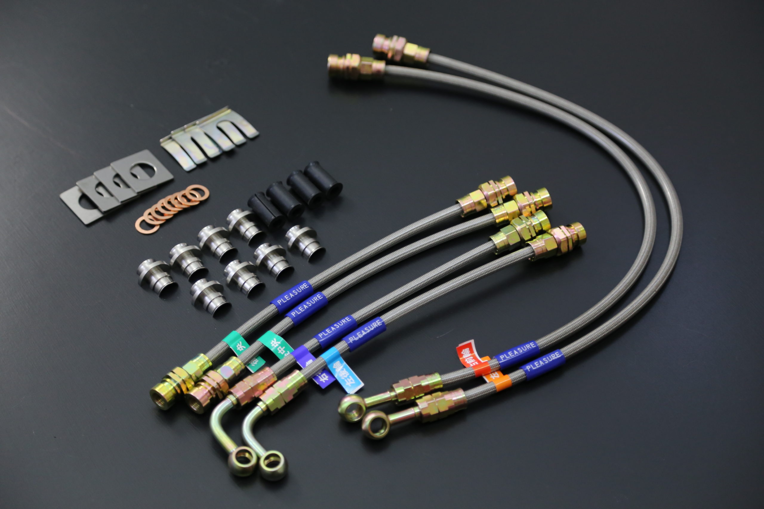 ステンレスメッシュブレーキホース BH5 / BE5 - Pleasure Racing Service