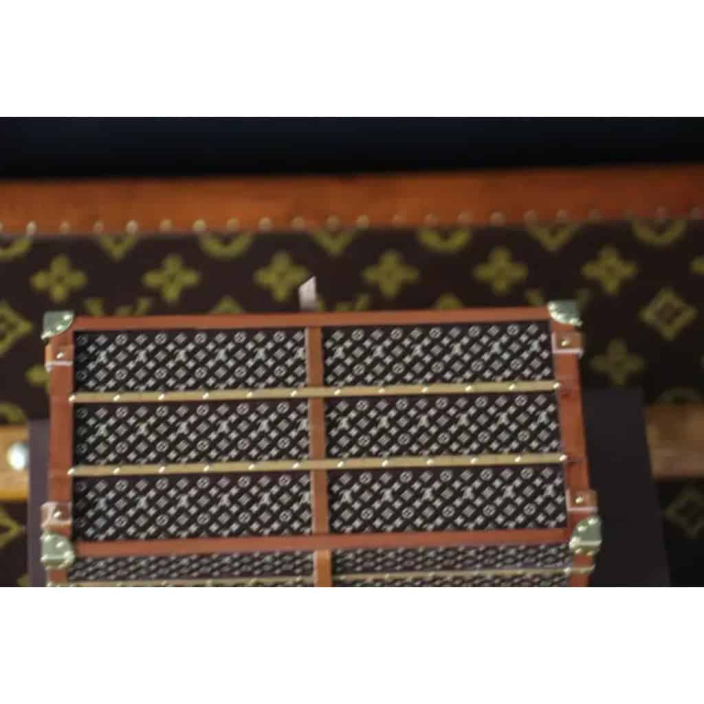 Miniature of Louis Vuitton trunk, Louis Vuitton paperweight