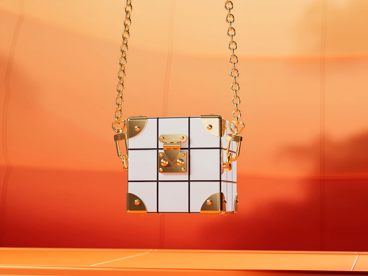 Louis Vuitton Goes Digital With the VIA Tile Trunk - PurseBlog