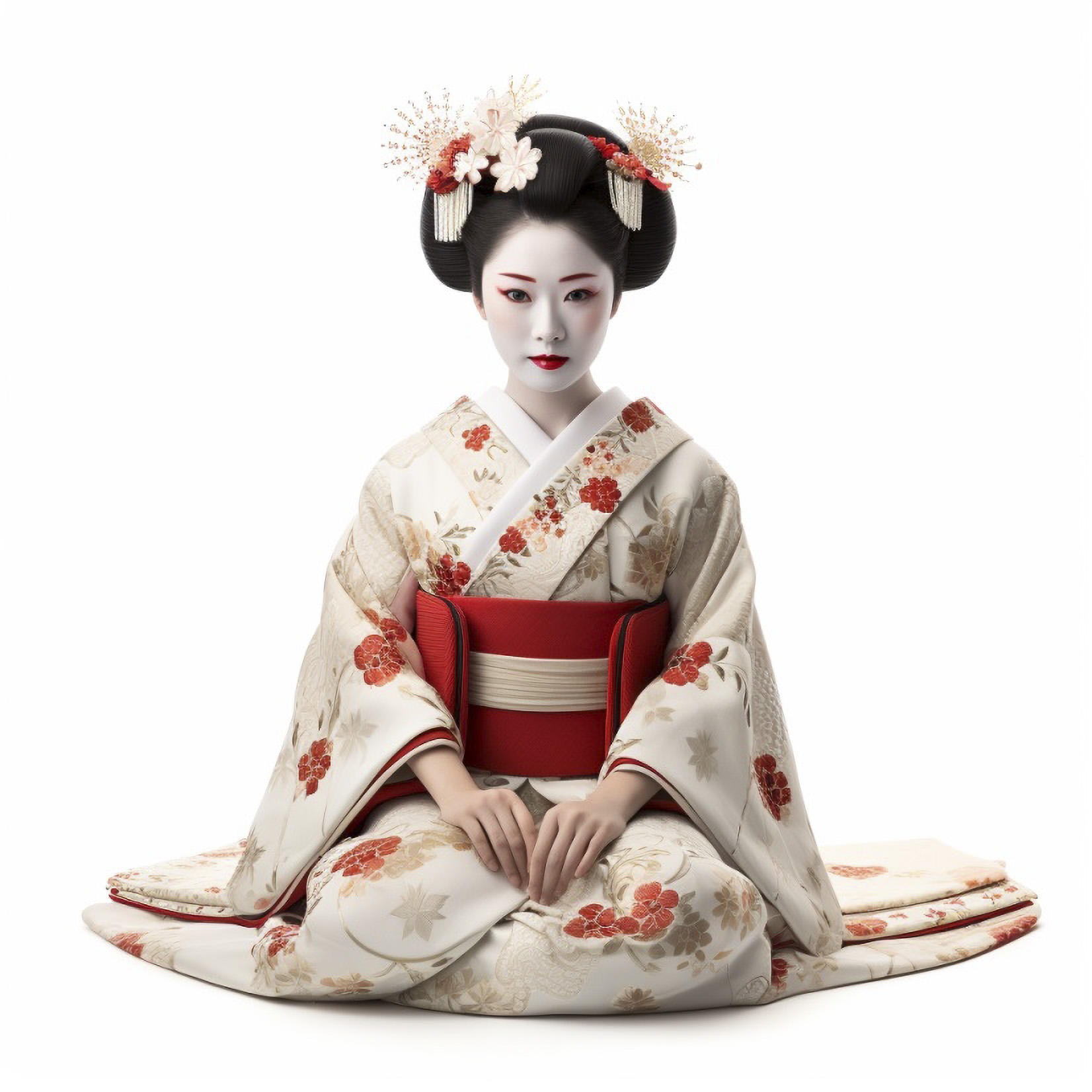 z155.舞妓さん(全身)【人関連】無料画像 - QREON素材ノート