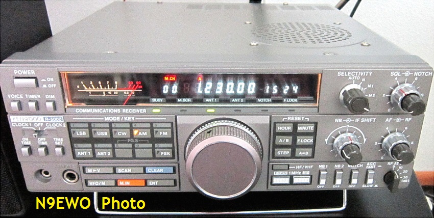 N9EWO Review : Kenwood R-5000 Comunications Receiver
