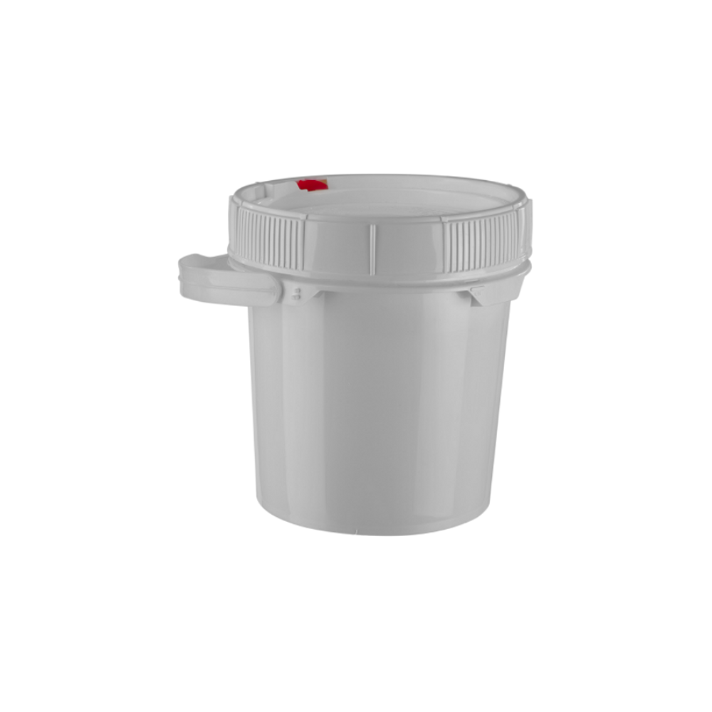 Questar EDP201F Poly Open Head White Screw-Top 1.25 gal Pail