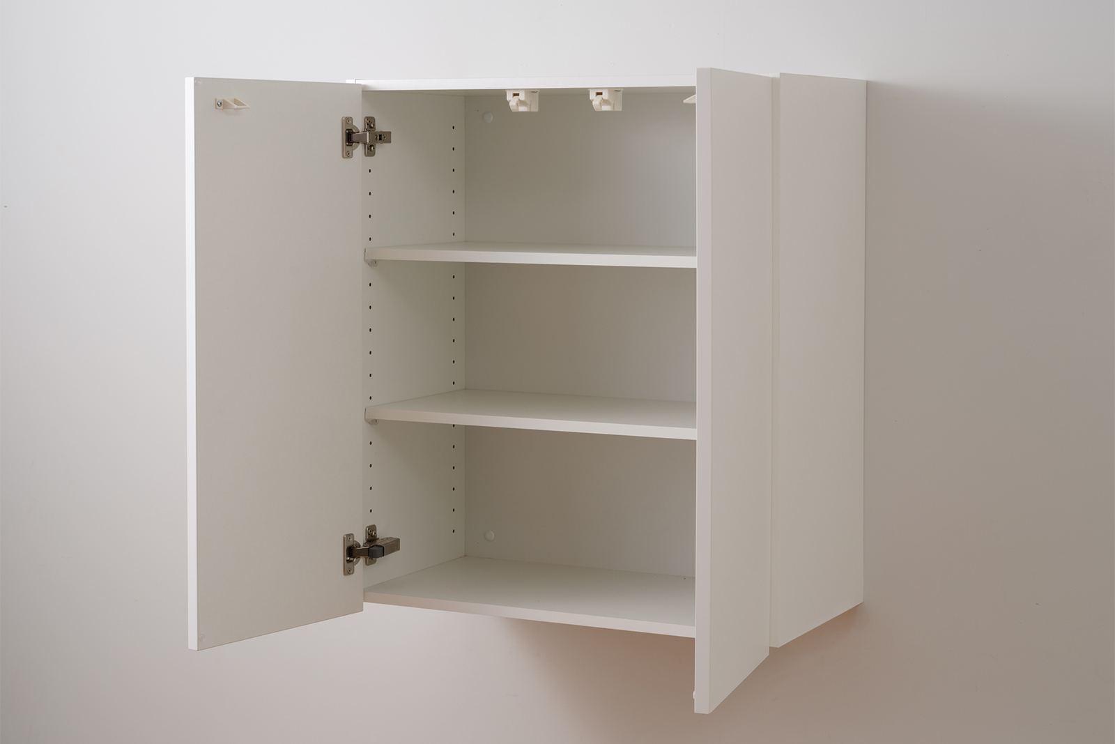 オーダー吊り戸棚 開き扉 ホワイト W460～909 | KB-KC024-02a-G183